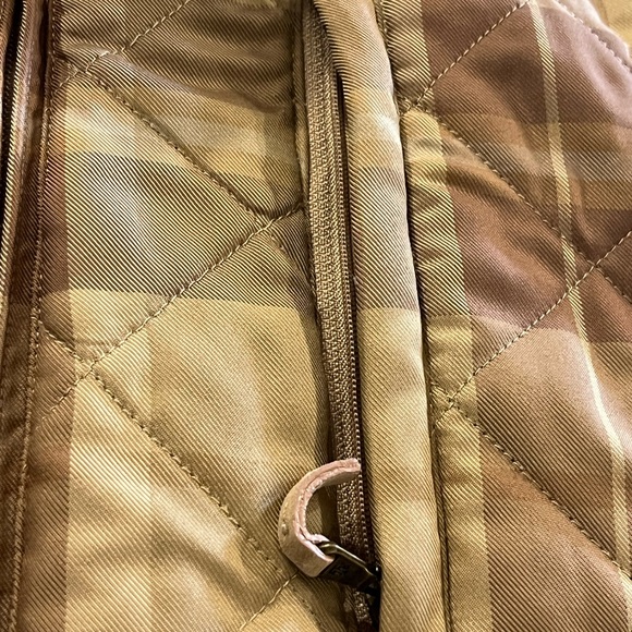 Lauren Ralph Lauren Quilted Tan and Brown Vest Women’s Size XL - Picture 4 of 9
